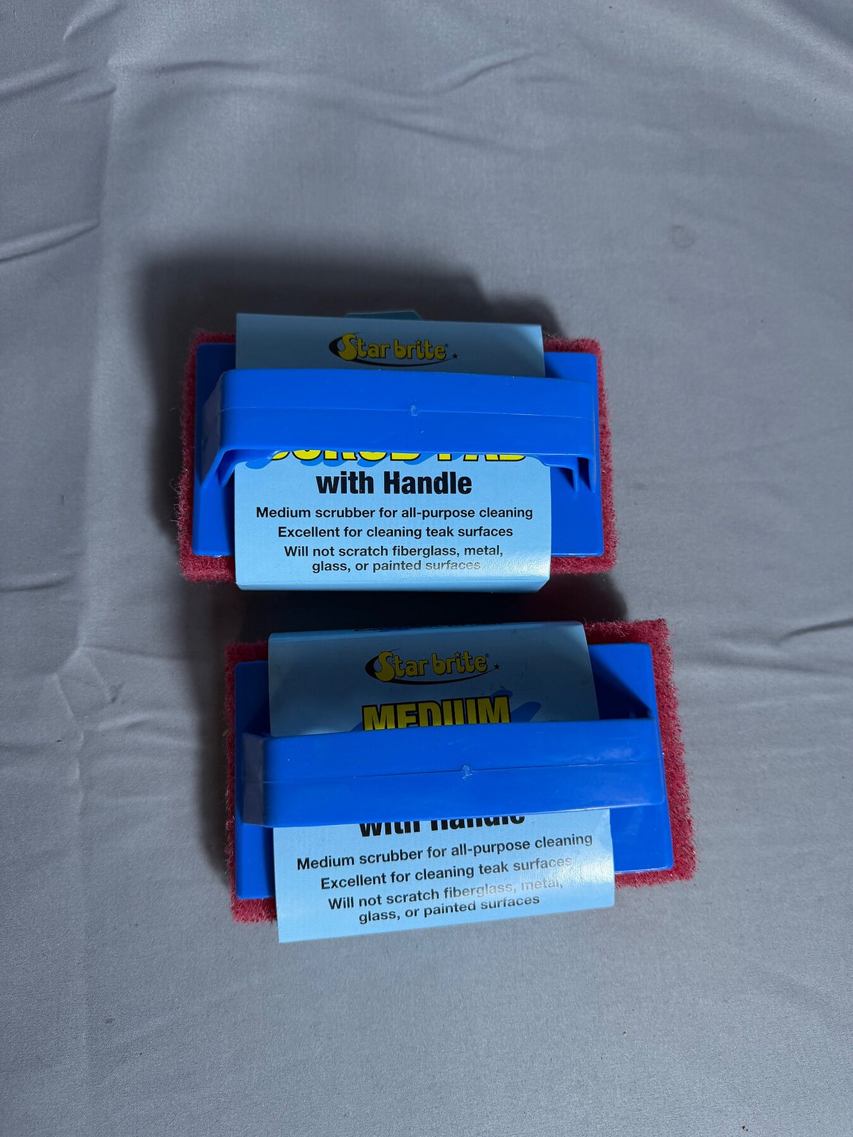Star brite Medium Scrub Pad with Handle All-Purpose Cleaner (2-Pack) photo 1