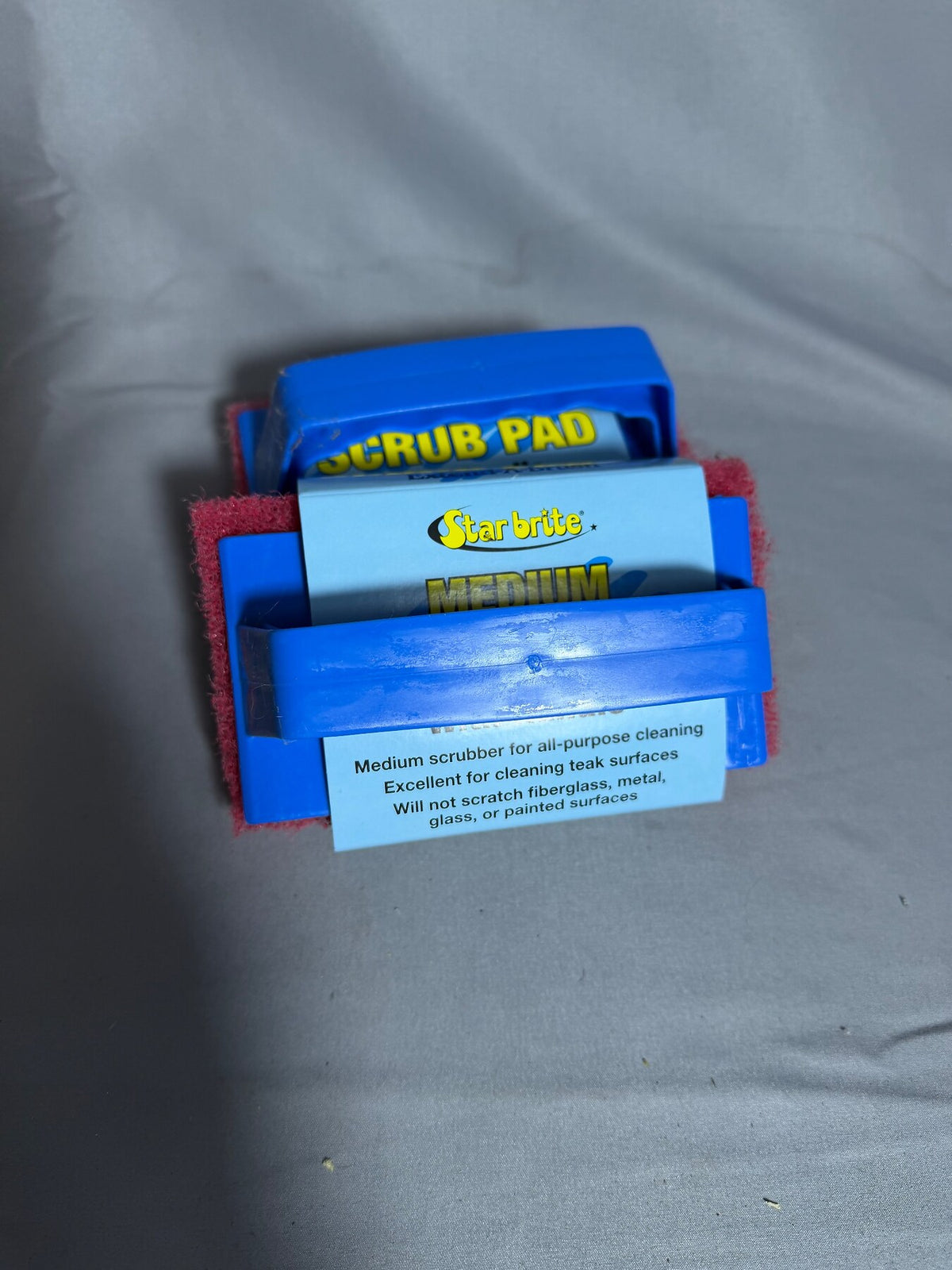 Star brite Medium Scrub Pad with Handle - 2-Pack Cleaning Tools photo 1
