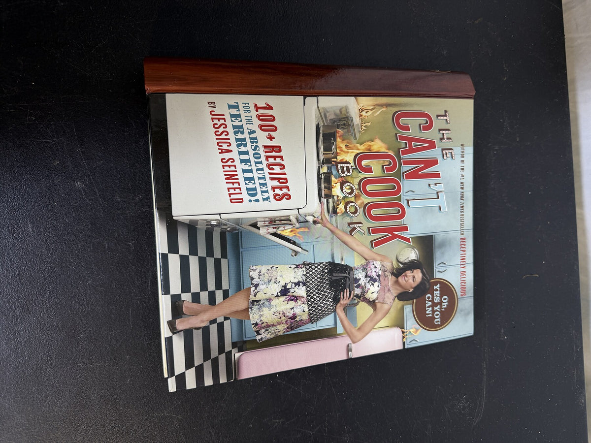 Jessica Seinfeld The Can't Cook Book Hardcover Spiral-Bound Cookbook - Wormhole Thrift