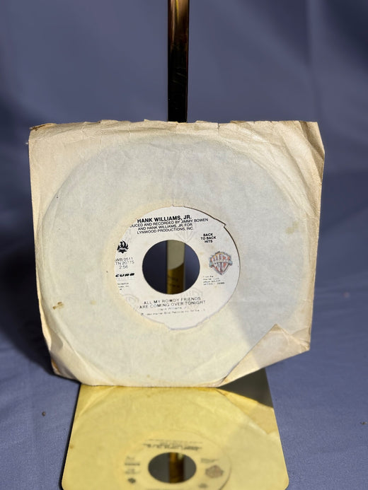 Vintage 1984 Hank Williams Jr. 7" Vinyl Single - Attitude Adjustment / All My photo 1