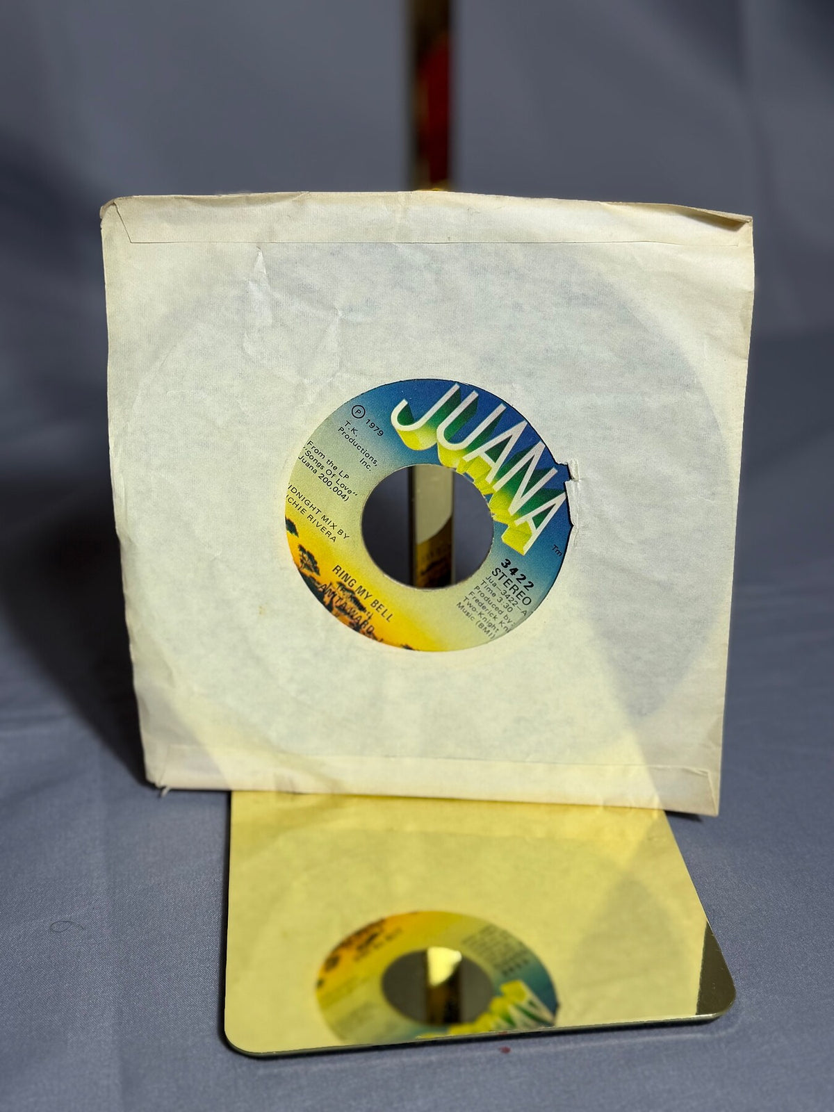 Vintage Anita Ward - Ring My Bell / If I Could Feel That Old Feeling Again 7" photo 2
