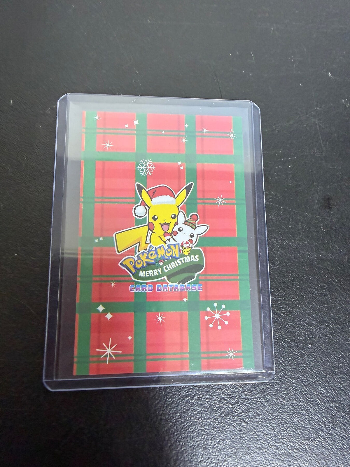Pokémon Mario Pikachu 1 of 999 FS Collectible Christmas Card - Wormhole Thrift