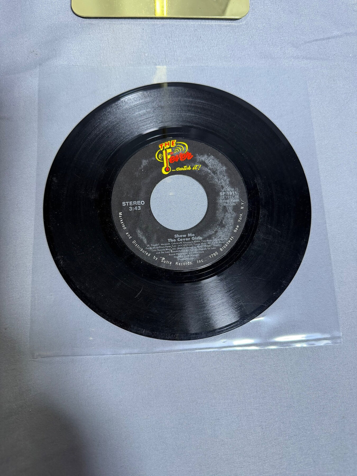 Vintage The Cover Girls Show Me! / Drumapella 45 RPM Vinyl Single 1986 photo 2