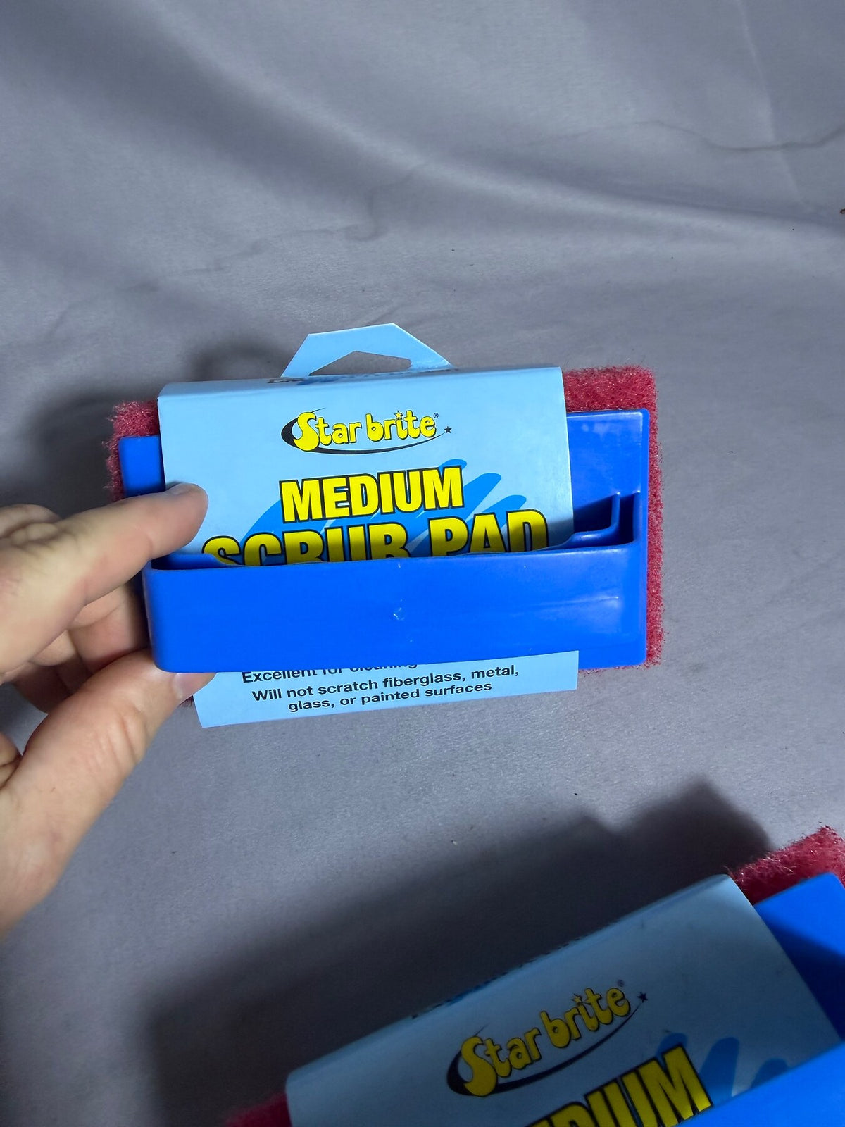 Star brite Medium Scrub Pad with Handle All-Purpose Cleaner (2-Pack) photo 2