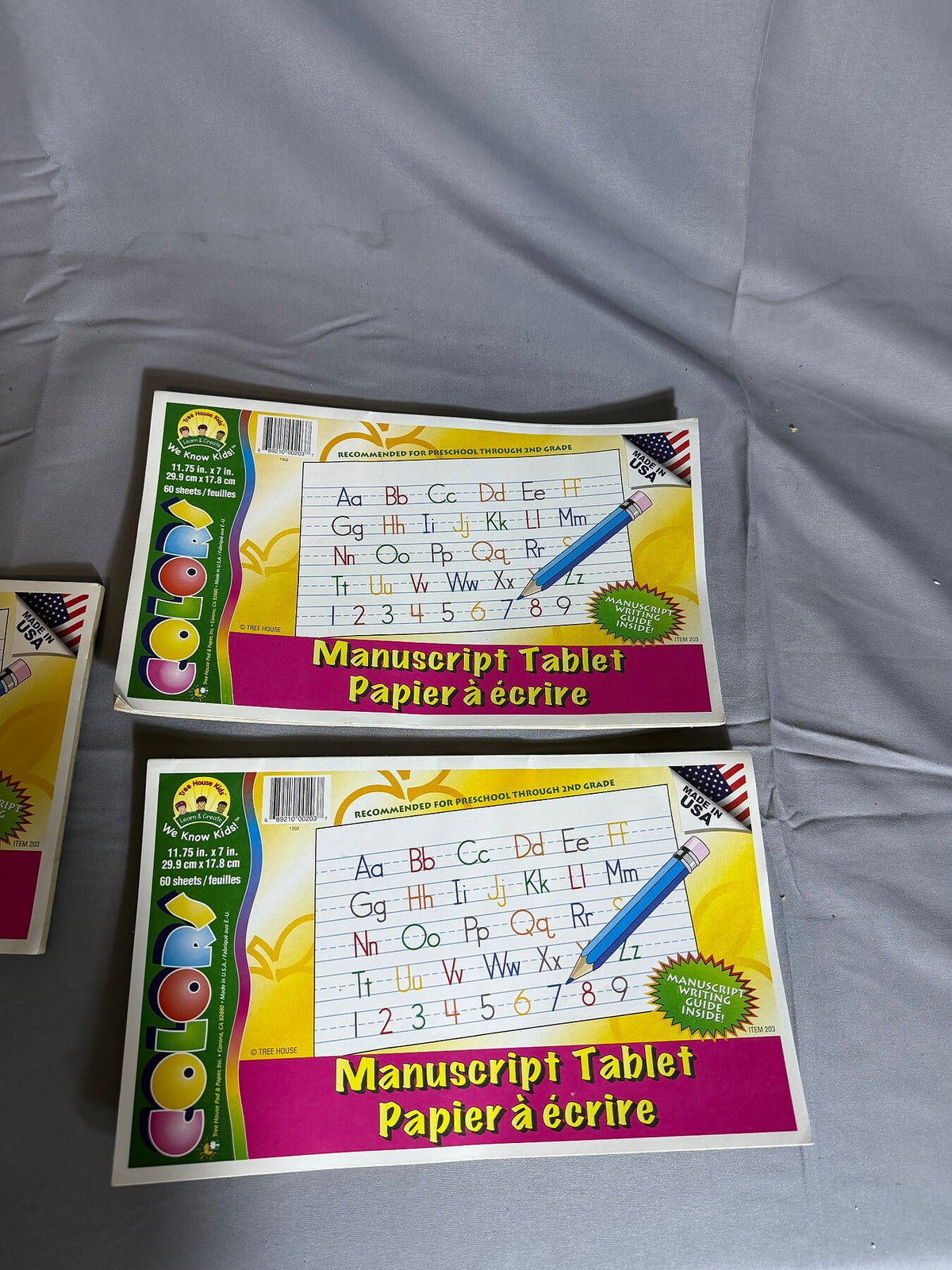 Tree House Kids Manuscript Writing Tablets 3-Pack photo 2
