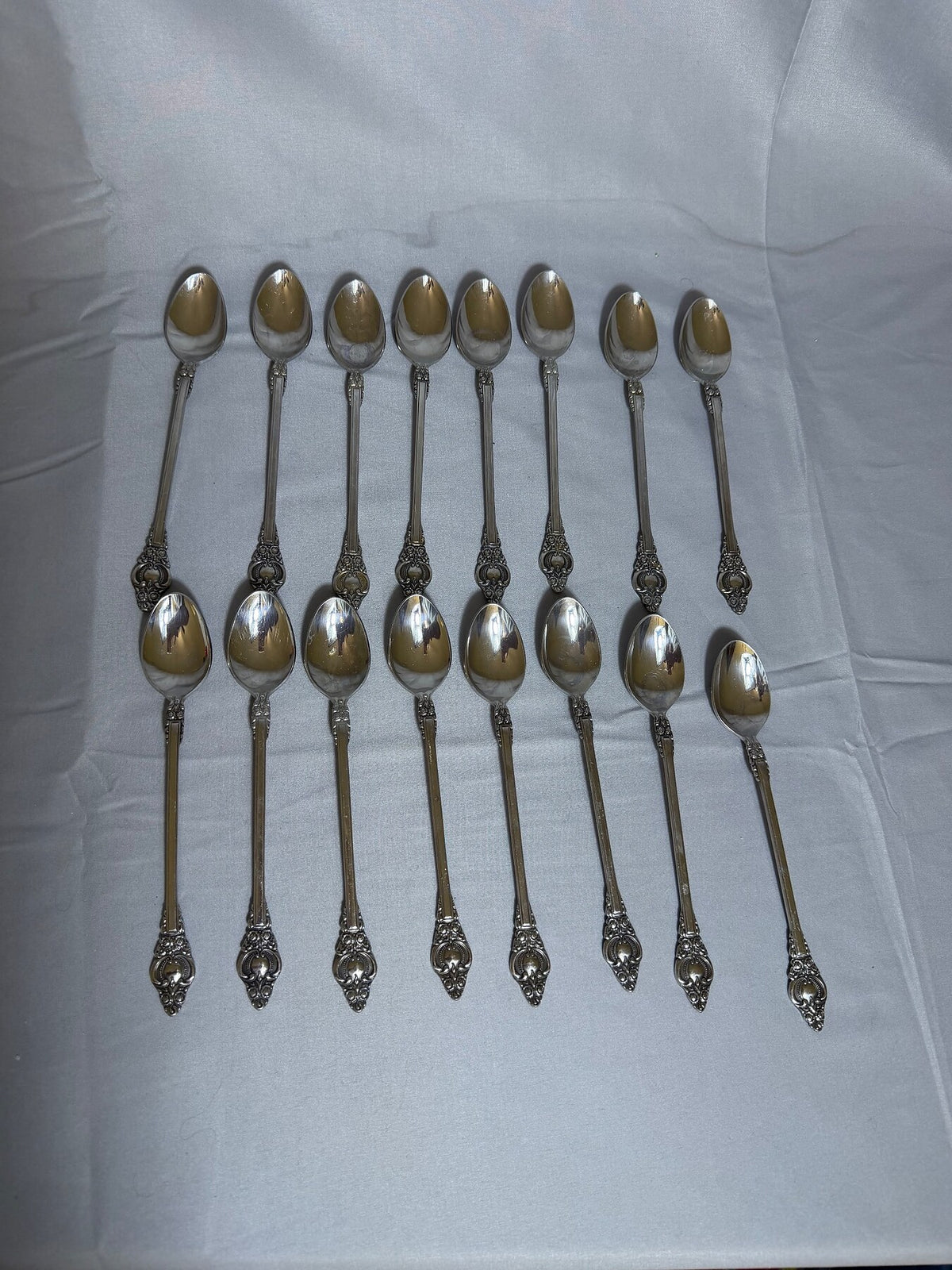 Vintage Supreme Cutlery Ornate Stainless Steel Teaspoons (Set of 12) photo 2