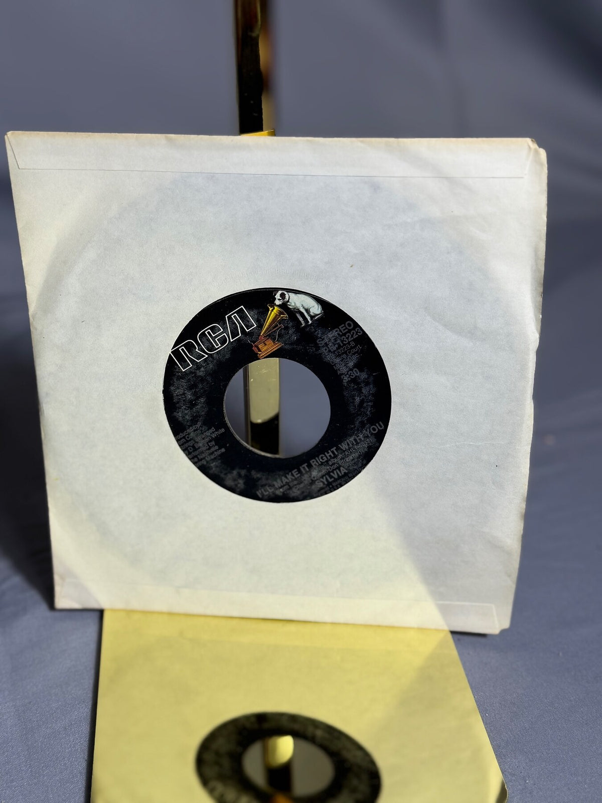 Vintage Sylvia - Nobody / I'll Make It Right With You RCA 1982 45 RPM Vinyl photo 2