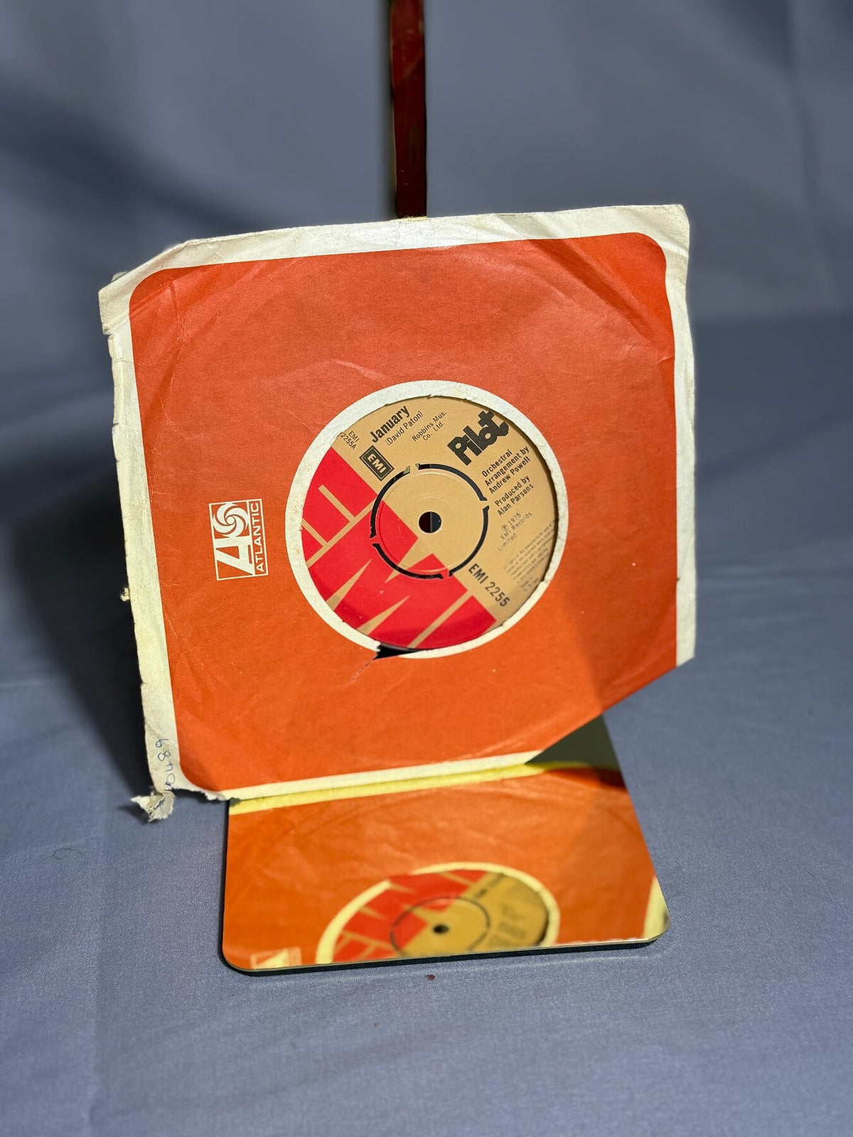 Vintage Pilot - January / Never Give Up 7" Vinyl Single EMI 1975 photo 2