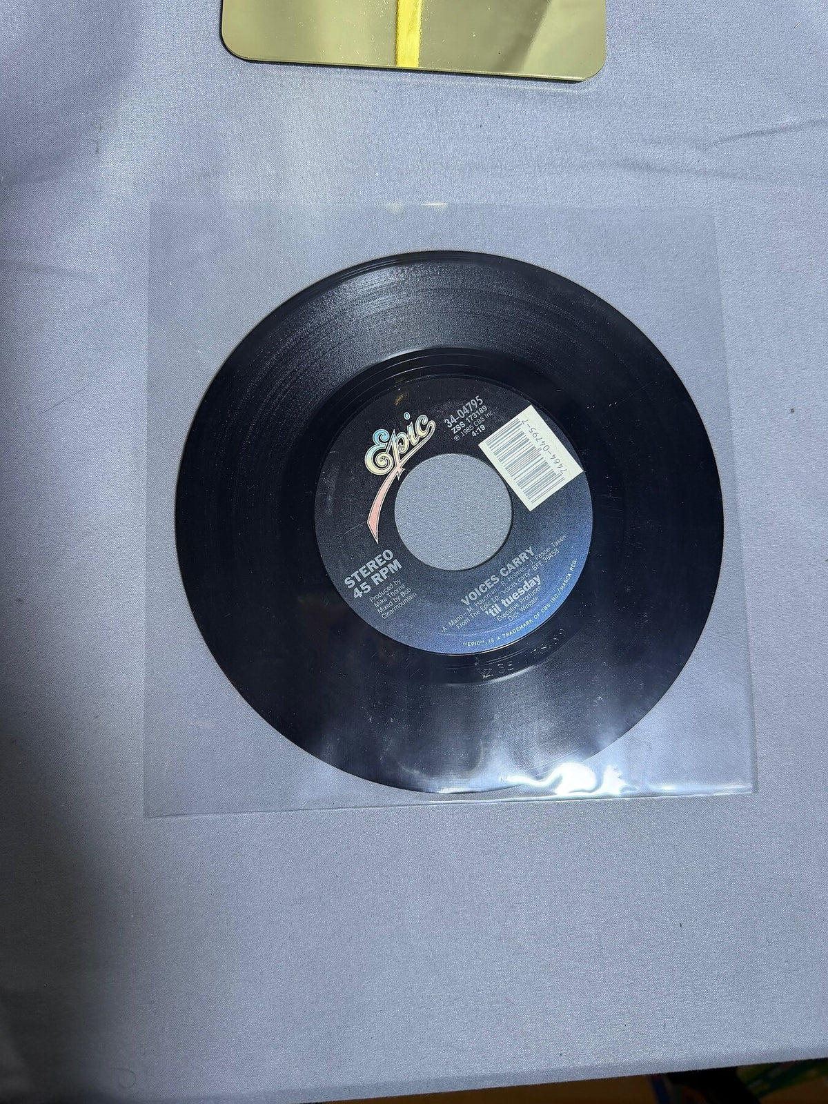 Vintage 'til tuesday Voices Carry / Are You Serious? 45 RPM Vinyl Single photo 3
