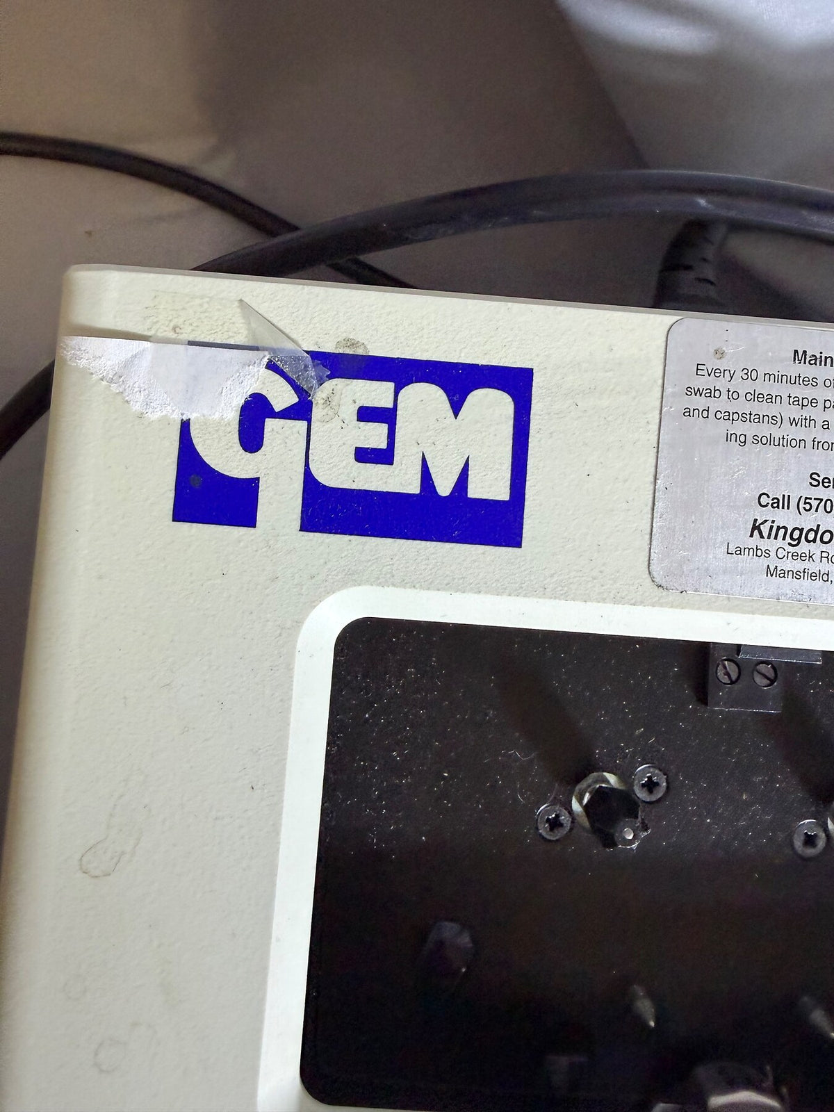 Vintage GEM Turbo Trax Cassette Tape Duplicator Model HONO LC60126 photo 3