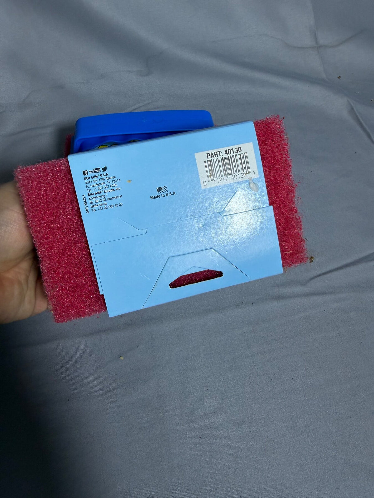 Star brite Medium Scrub Pad with Handle Extend-A-Brush photo 3