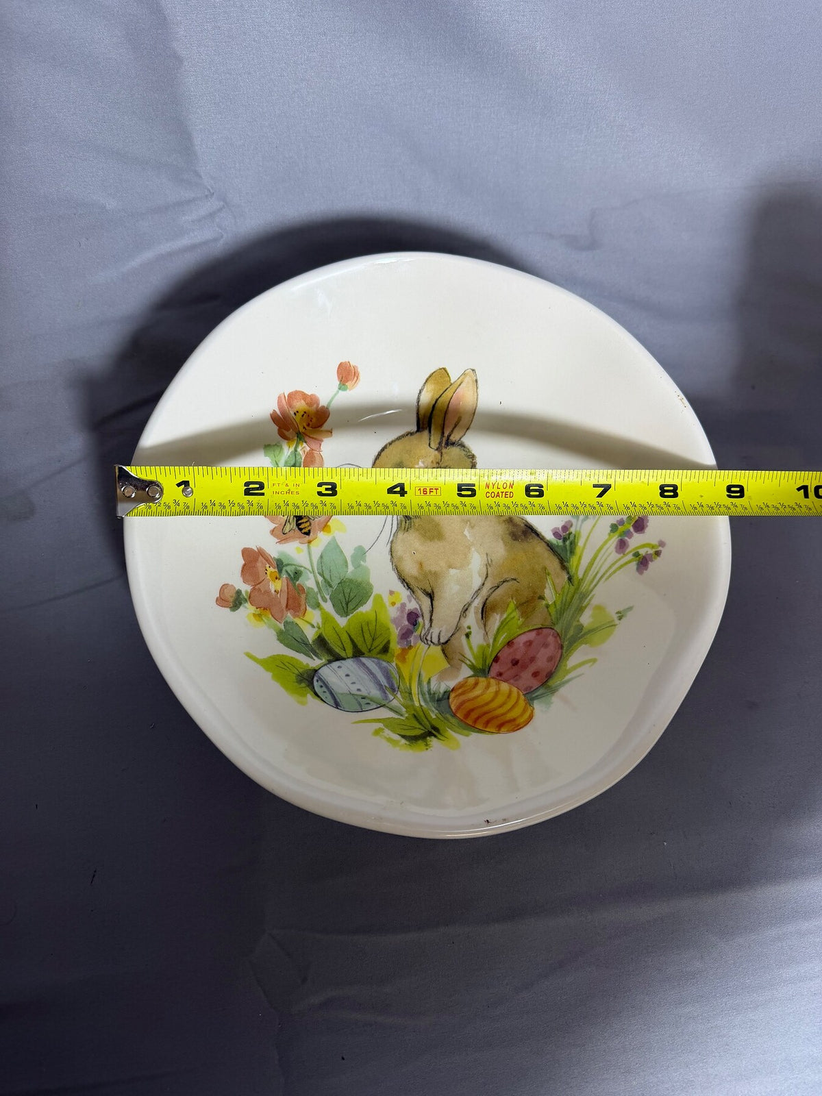 EFFETTI d'Arte Handmade Italy Easter Bunny Ceramic Bowl Dish photo 4