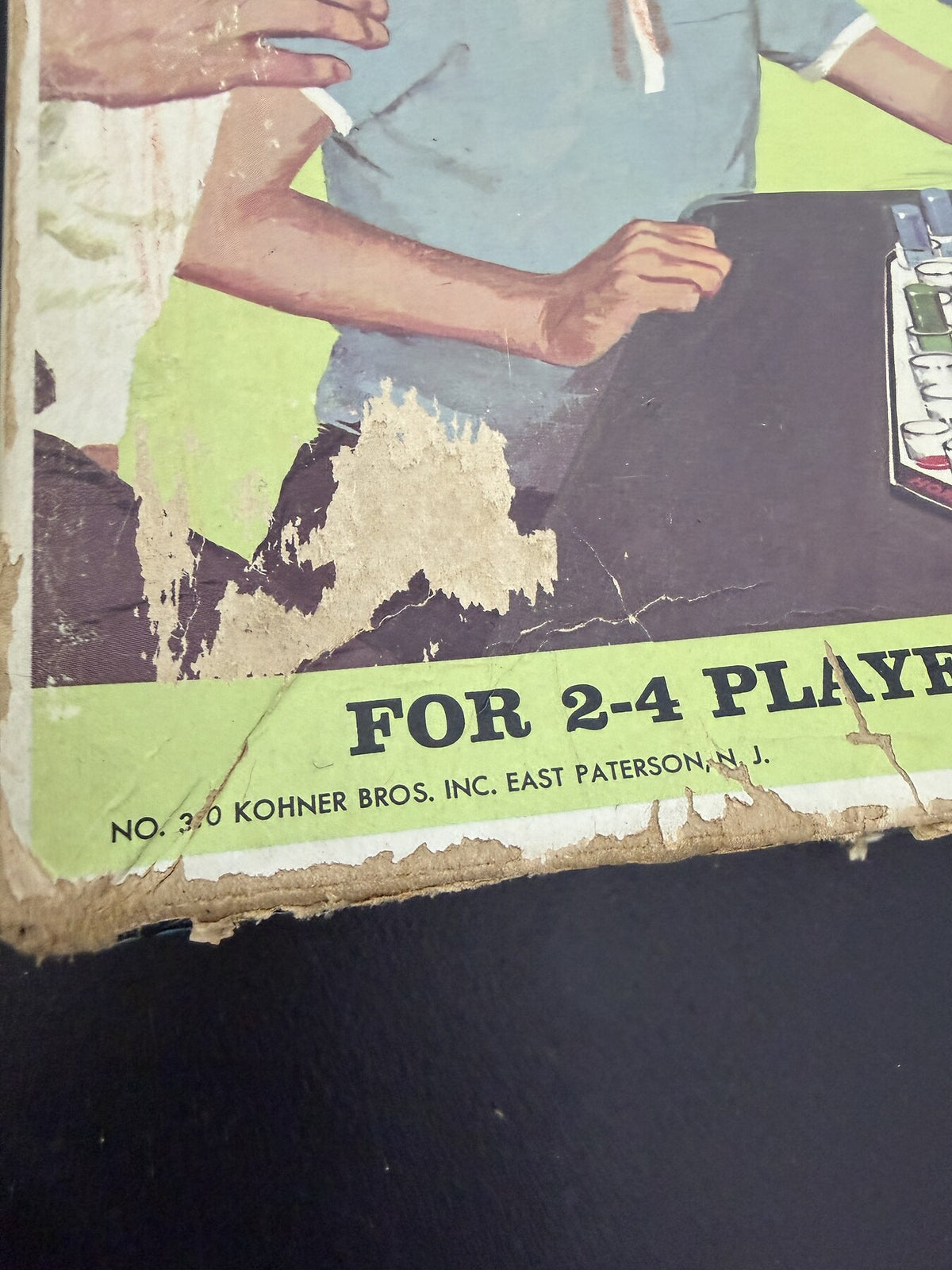 Vintage Kohner Trouble Pop-O-Matic Board Game 1965 - Wormhole Thrift