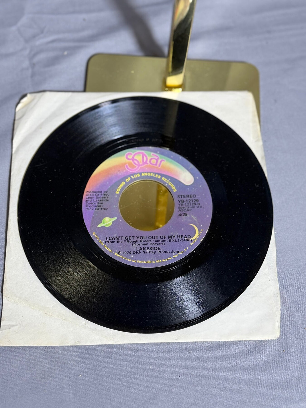 Vintage Lakeside 45 RPM Vinyl Single - Fantastic Voyage / I Can't Get You Out photo 4
