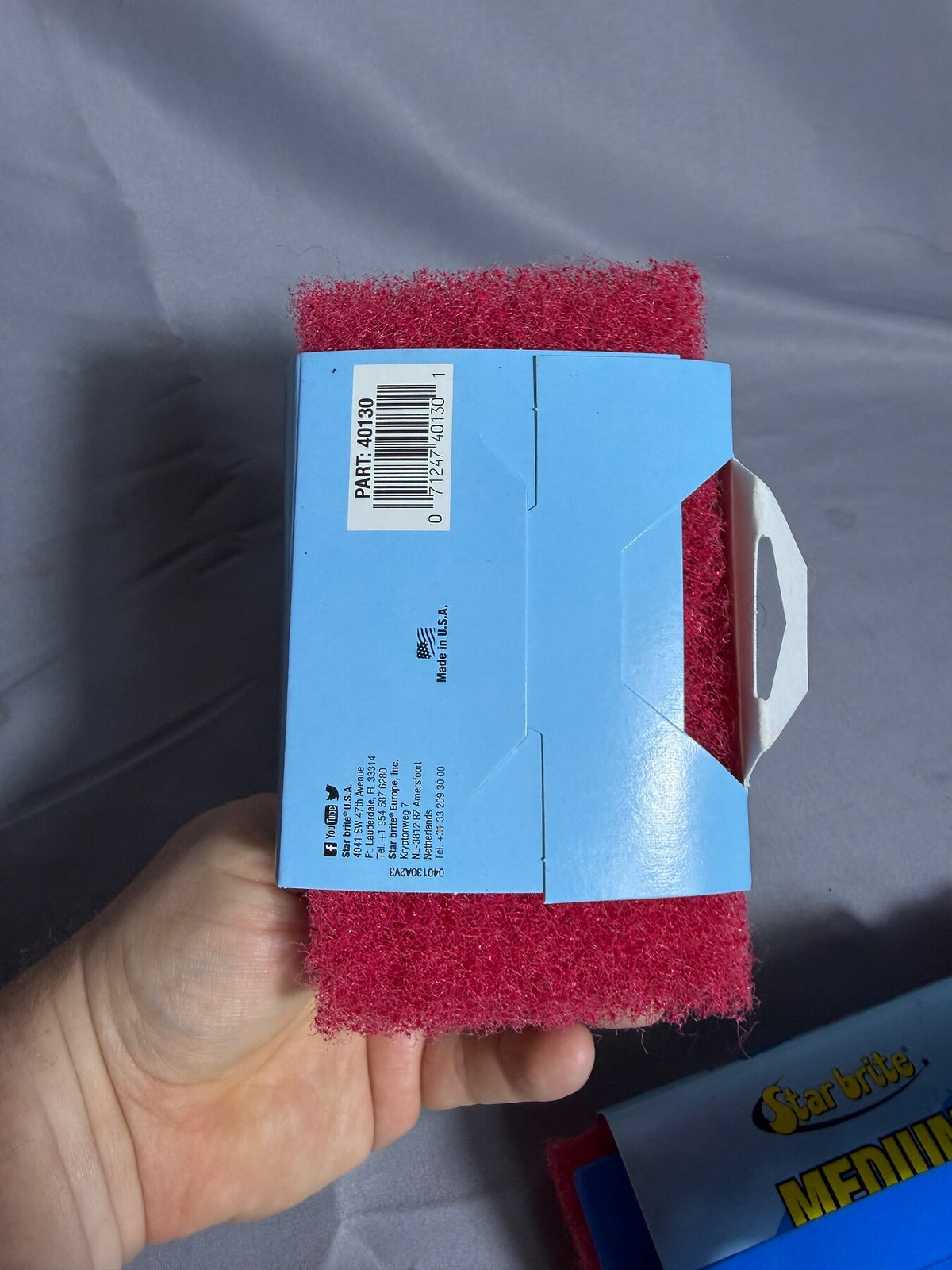 Star brite Medium Scrub Pad with Handle All-Purpose Cleaner (2-Pack) photo 4