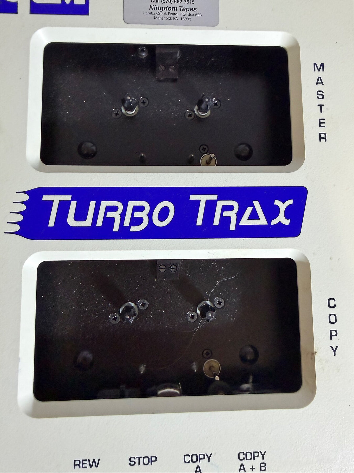 Vintage GEM Turbo Trax Cassette Tape Duplicator Model HONO LC60126 photo 4