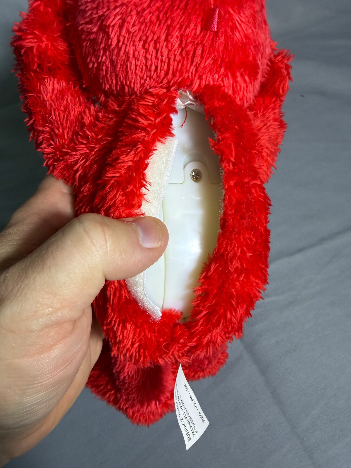 Sesame Street Elmo Red Plush Stuffed Animal Hasbro 2010 photo 5