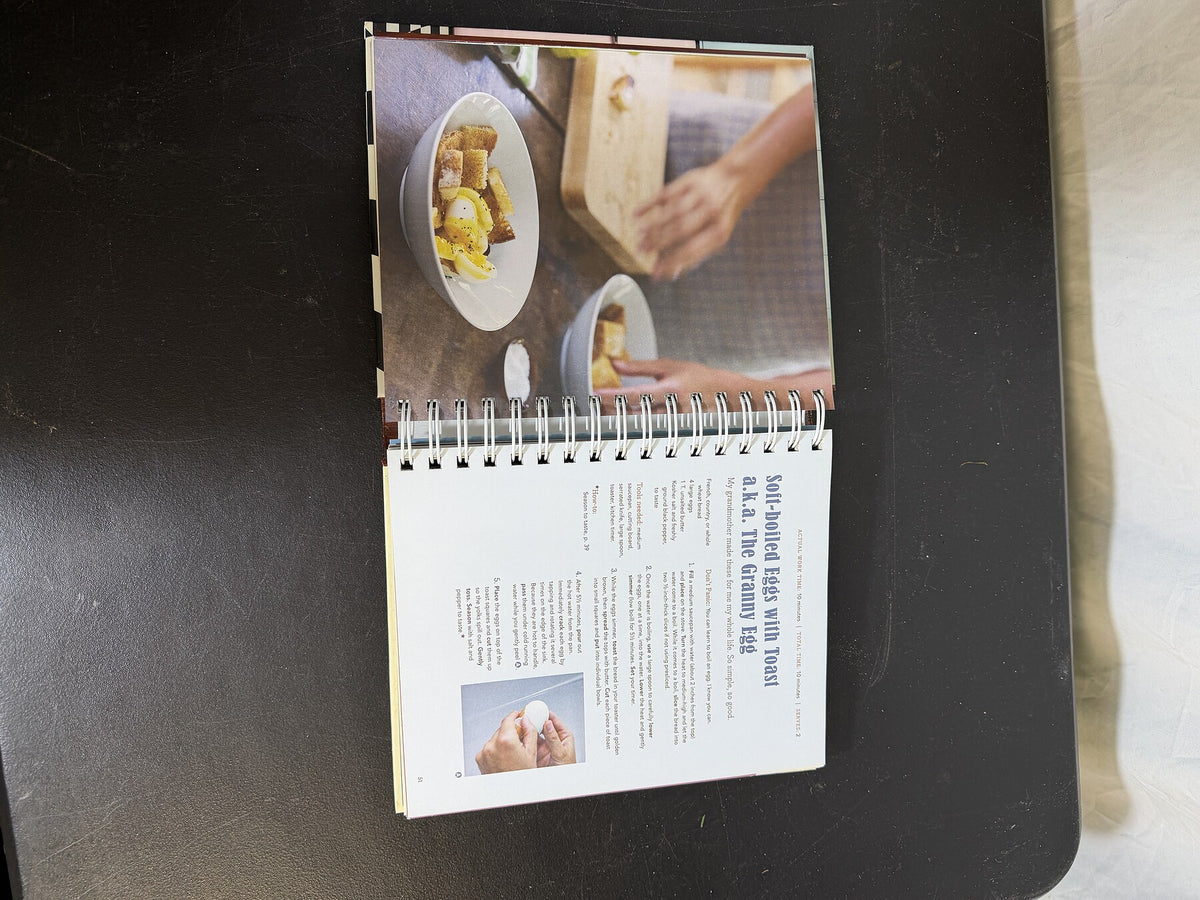 Jessica Seinfeld The Can't Cook Book Hardcover Spiral-Bound Cookbook - Wormhole Thrift