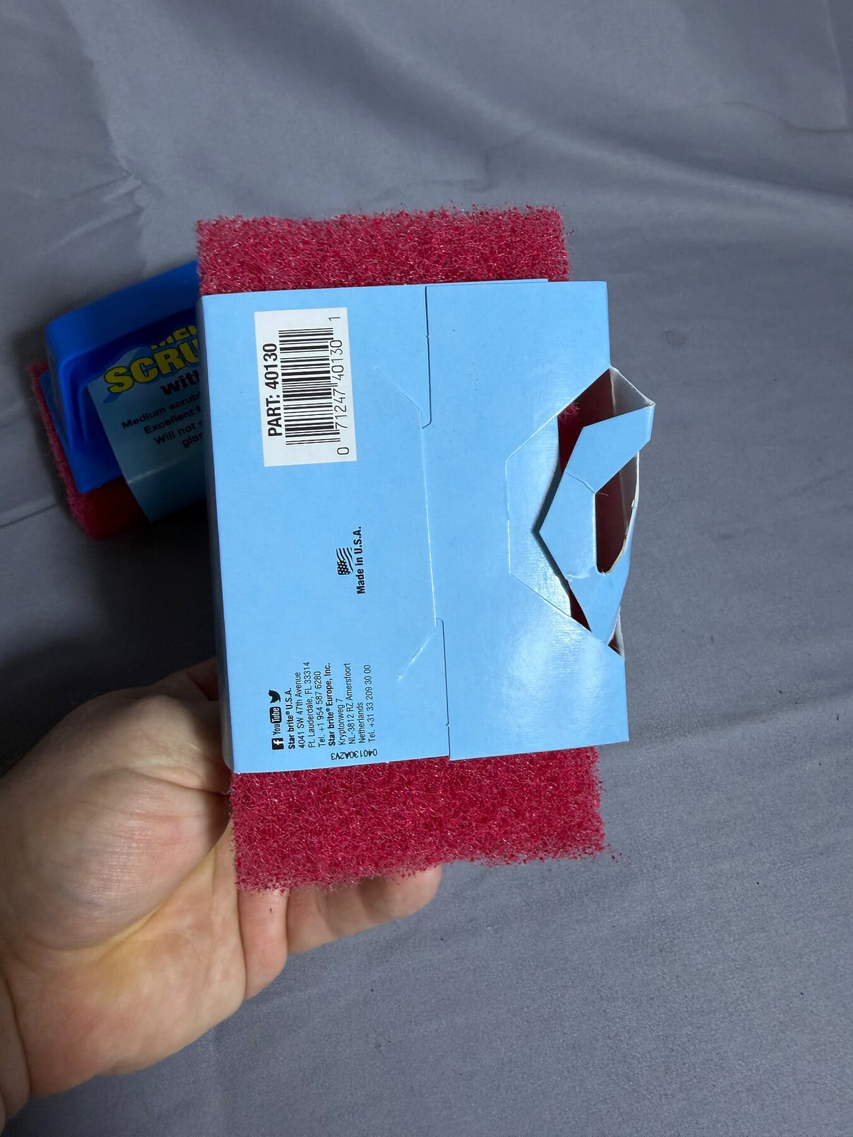 Star brite Medium Scrub Pad with Handle - All-Purpose Cleaning (2-Pack) photo 7