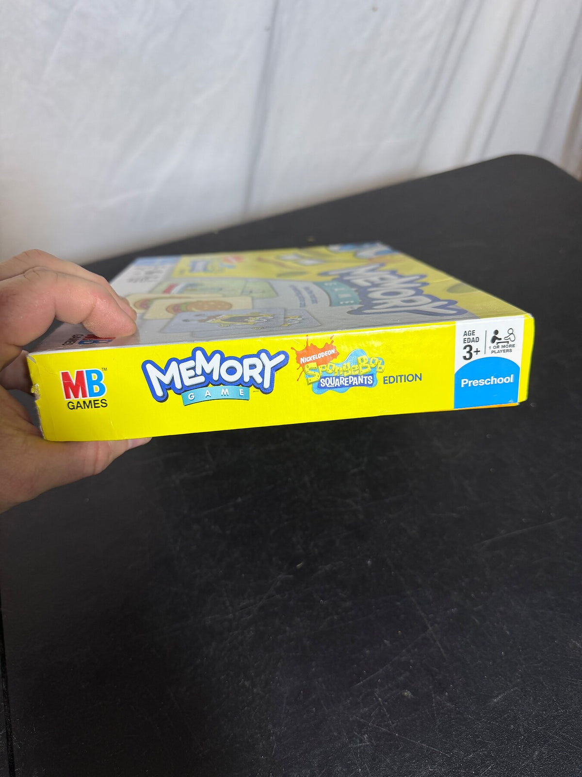Vintage 2008 SpongeBob SquarePants Memory Game by Hasbro MB photo 8