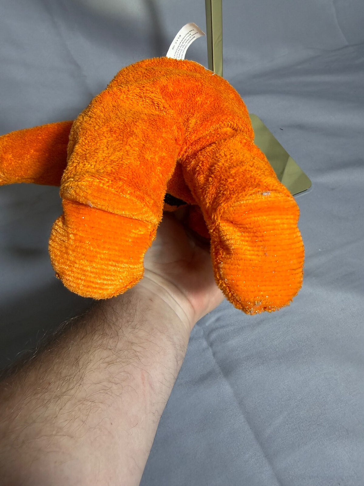 Vintage G.A.C. Teddy Bear in Pumpkin Costume Plush Toy 1998 photo 8