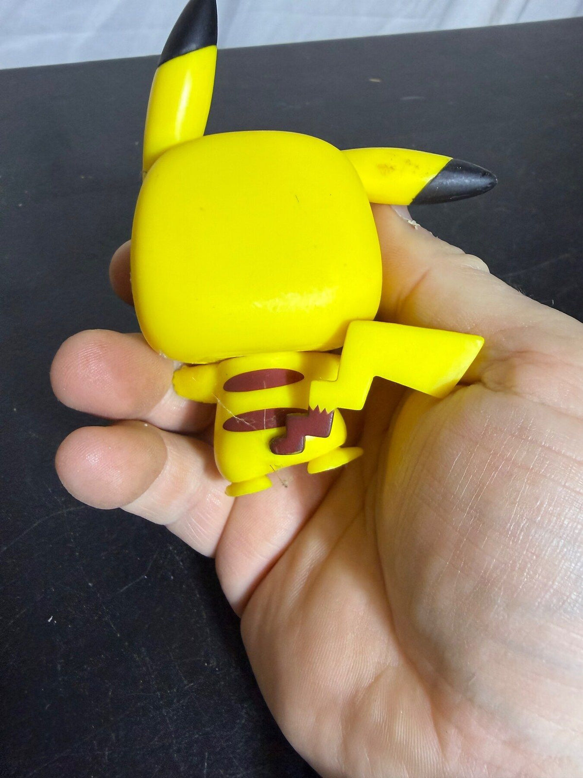 Pokémon Pikachu Yellow Vinyl Figure Collectible Toy 4" - Wormhole Thrift