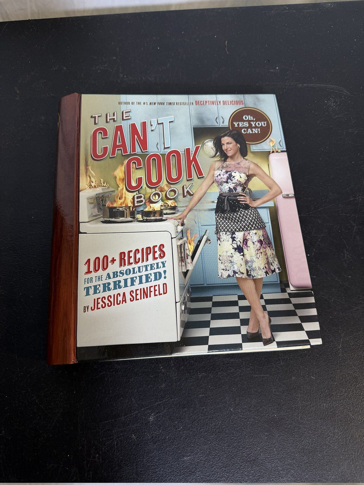 Jessica Seinfeld The Can't Cook Book Hardcover Spiral-Bound Cookbook - Wormhole Thrift