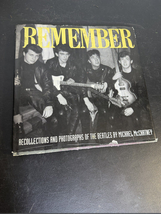 Vintage Remember The Beatles Michael McCartney Photo Book Henry Holt - Wormhole Thrift