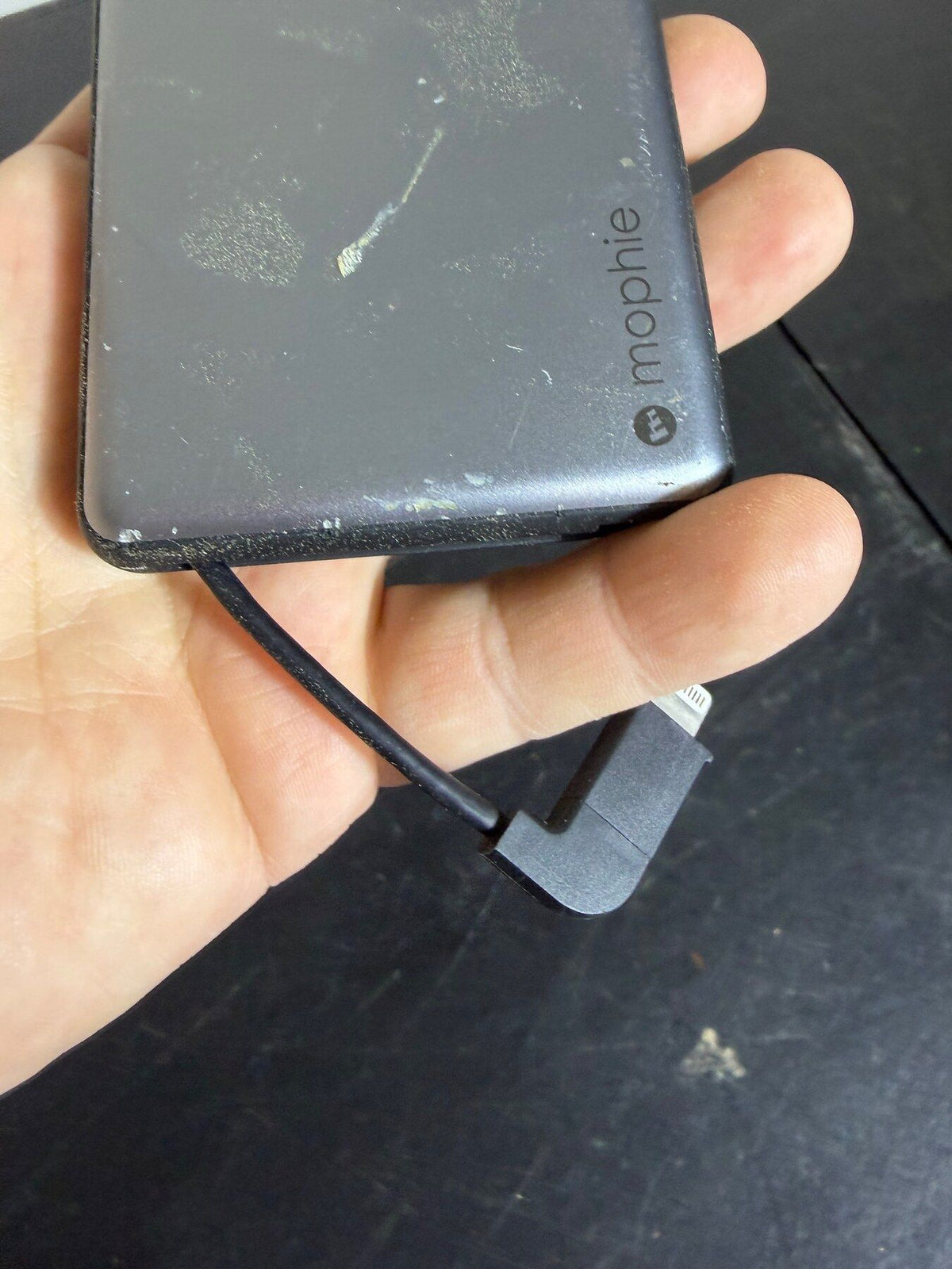mophie Powerstation Plus 6080mAh Portable Charger Lightning Cable - Wormhole Thrift
