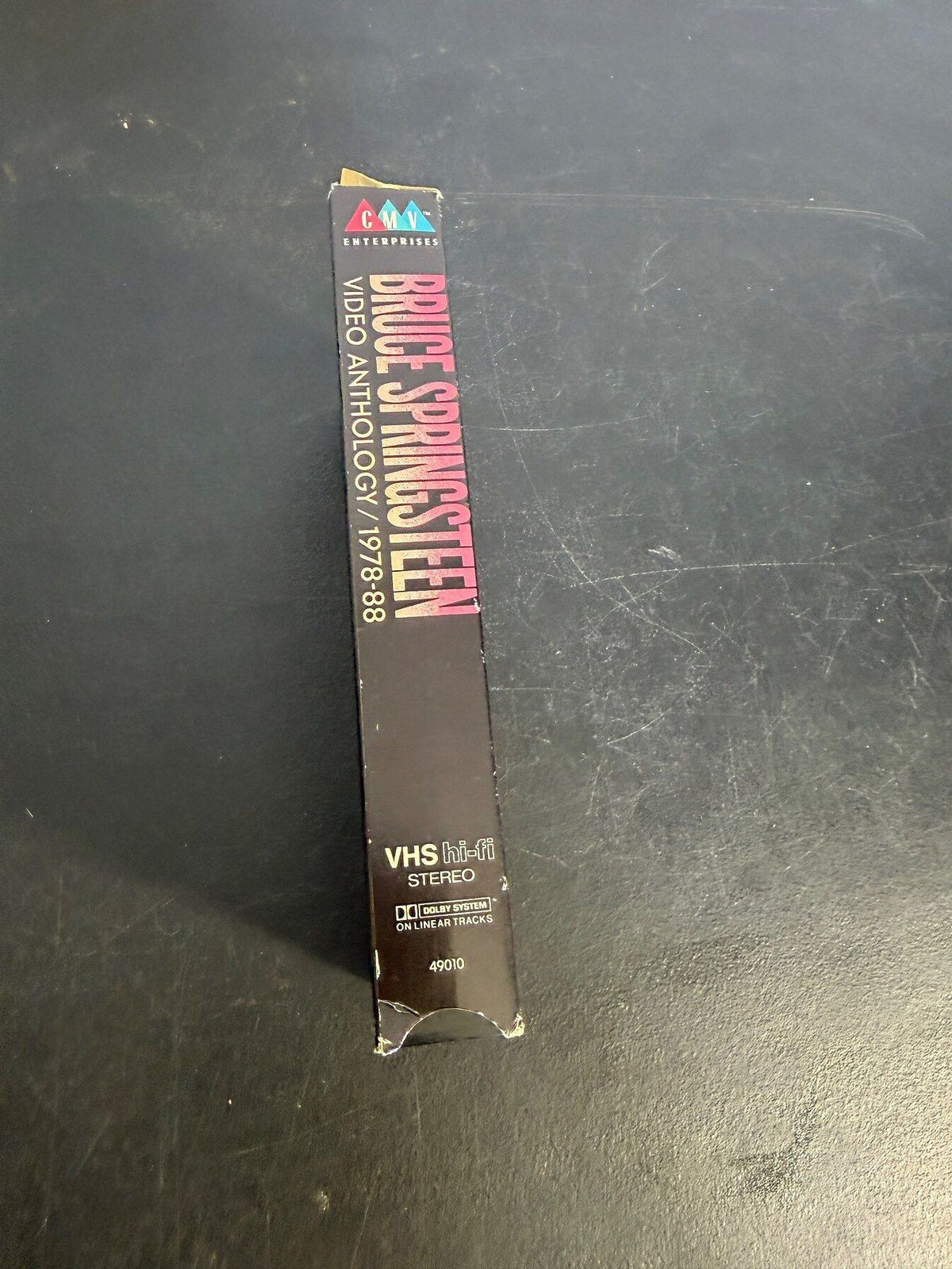 Vintage Bruce Springsteen Video Anthology 1978-88 VHS Tape - Wormhole Thrift