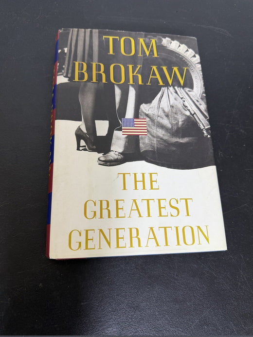 Vintage 1998 Tom Brokaw The Greatest Generation Hardcover Book - Wormhole Thrift