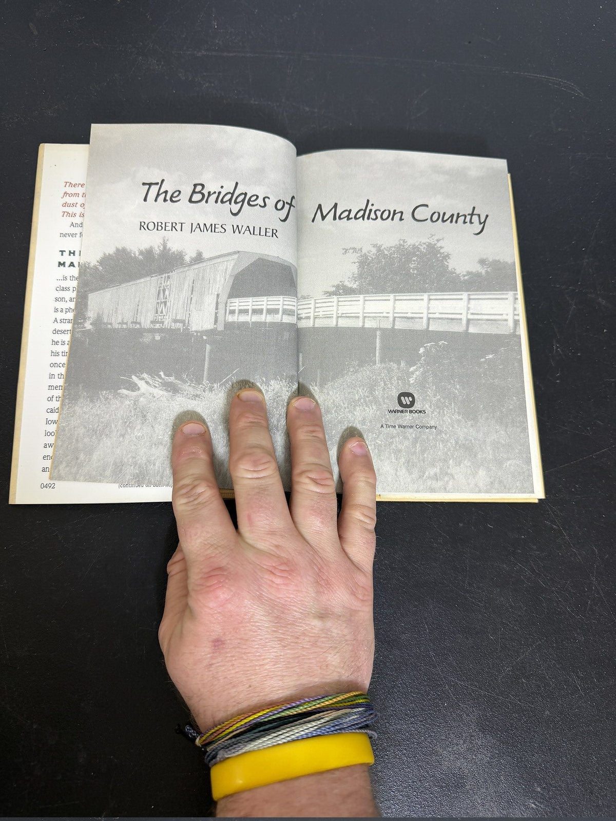 Vintage The Bridges of Madison County by Robert James Waller Paperback Book - Wormhole Thrift
