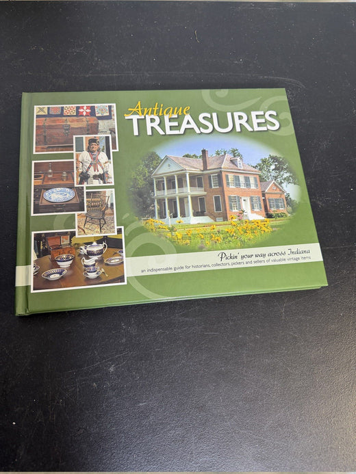 Vintage Antique TREASURES: Pickin' Your Way Across Indiana Guide Book - Wormhole Thrift