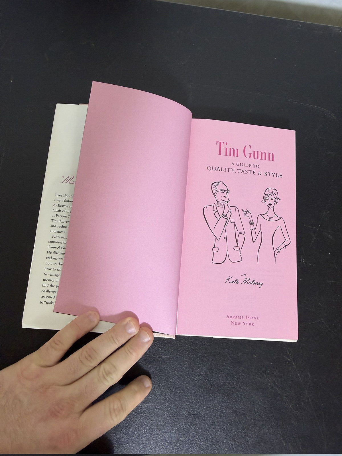 Tim Gunn: A Guide to Quality, Taste & Style Hardcover Book 2007 - Wormhole Thrift