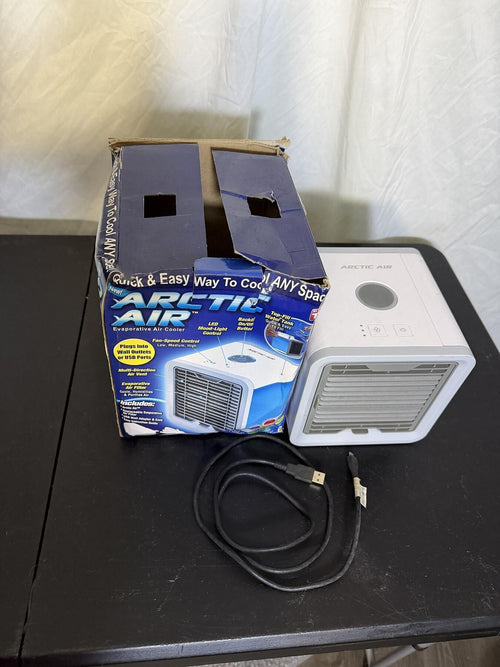Arctic Air 17013 Evaporative Air Cooler w/ Box & USB Cable - Wormhole Thrift