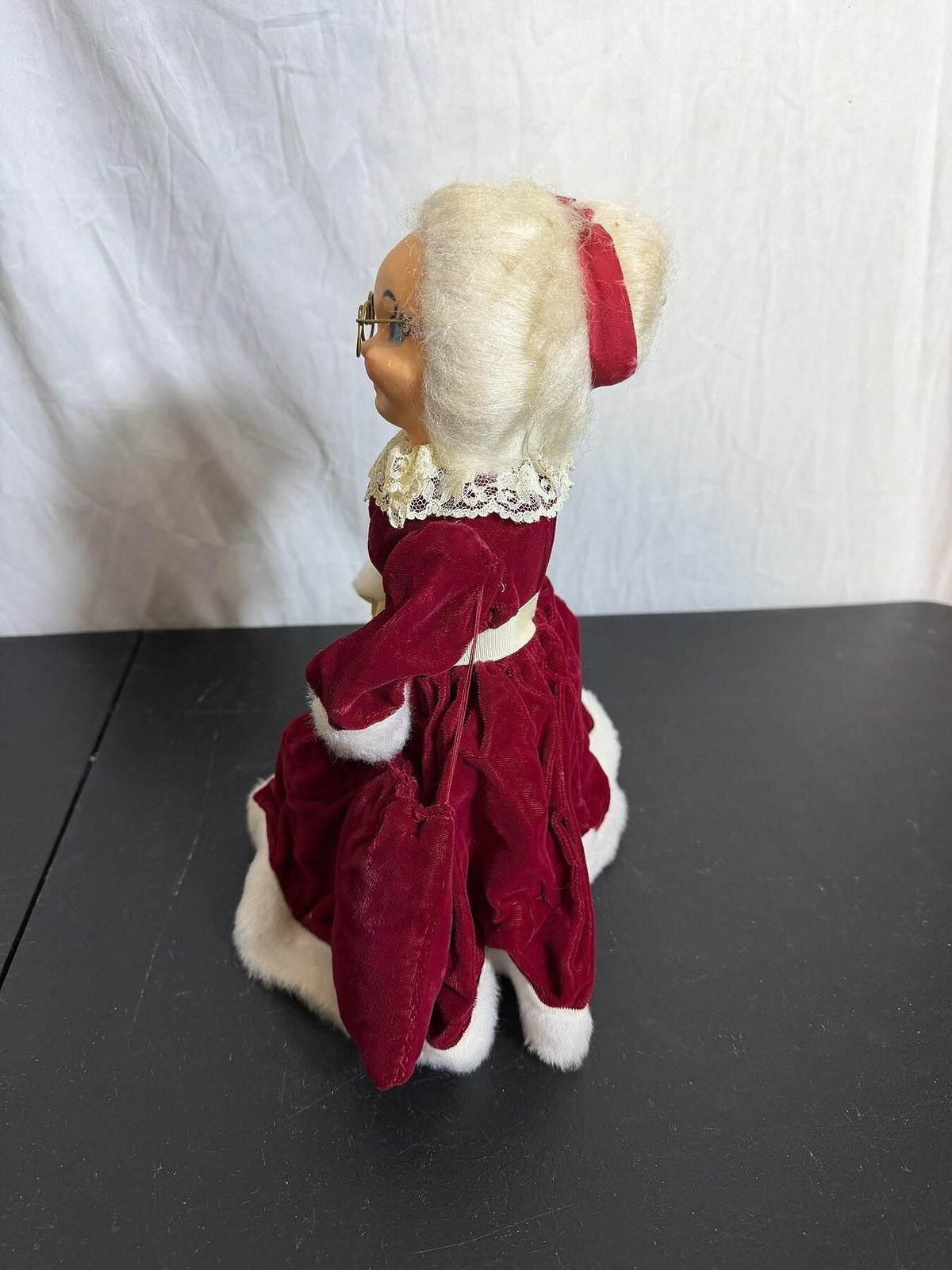 Vintage Mrs. Claus Dish Soap Bottle Cover Christmas Figure - Wormhole Thrift