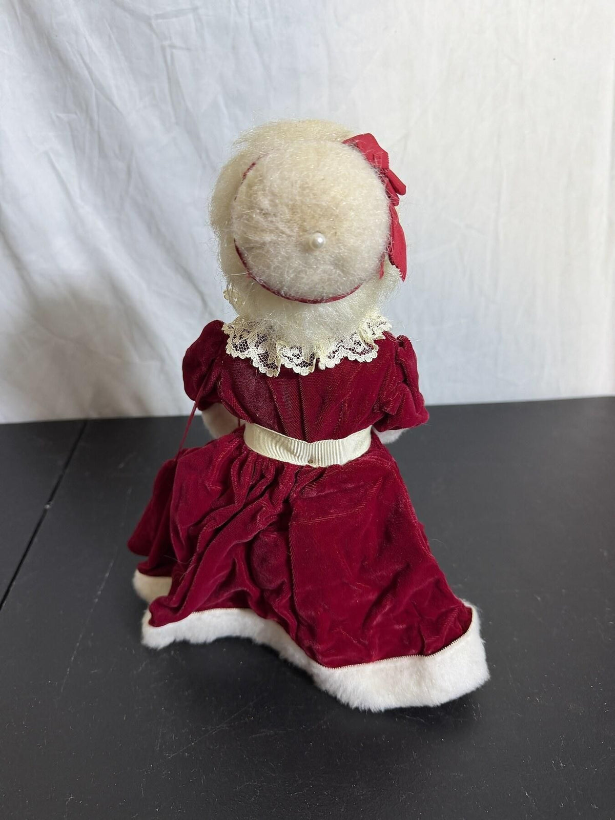 Vintage Mrs. Claus Dish Soap Bottle Cover Christmas Figure - Wormhole Thrift