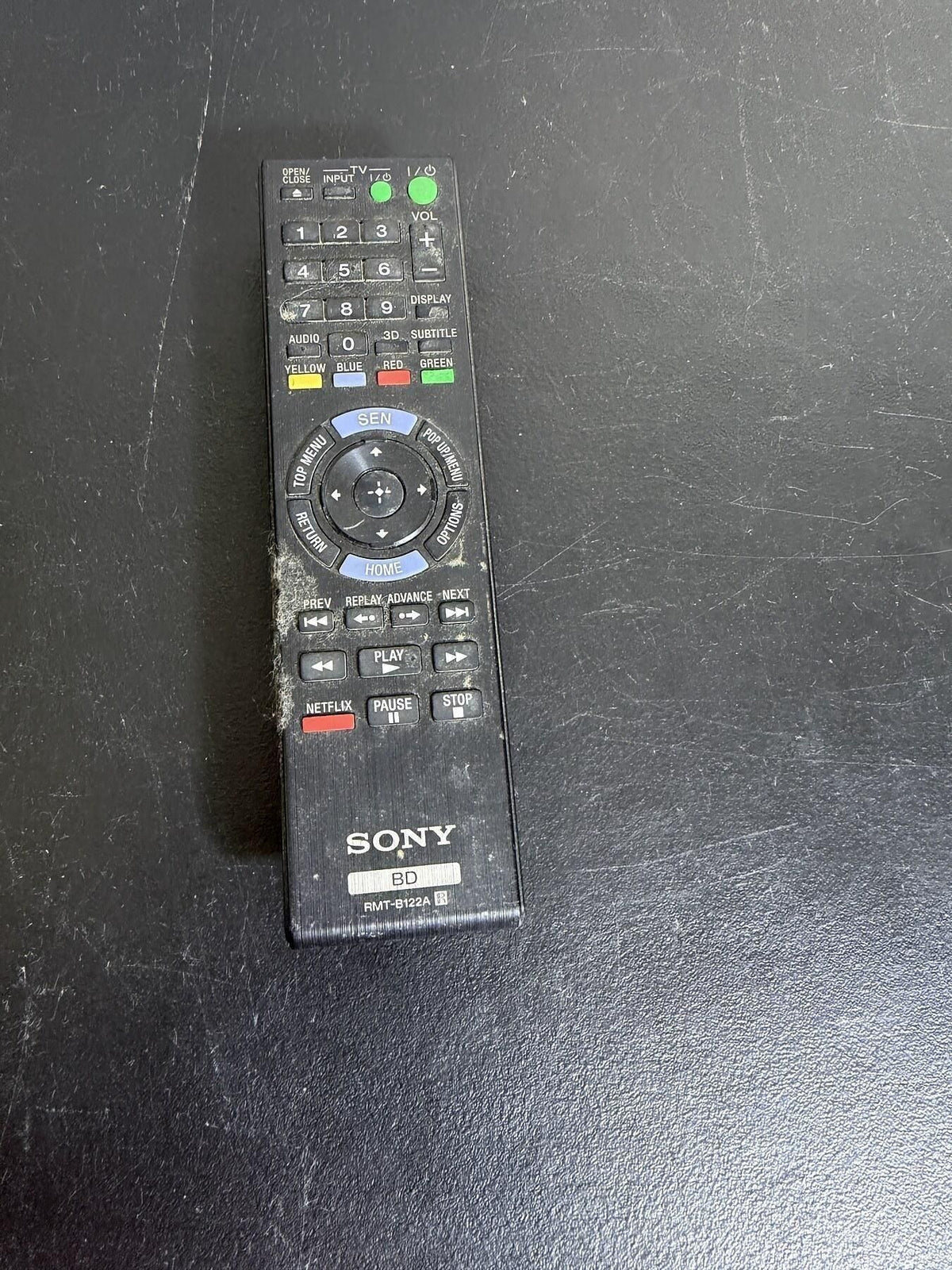 Sony BD Remote Control RMT-B122A - Wormhole Thrift