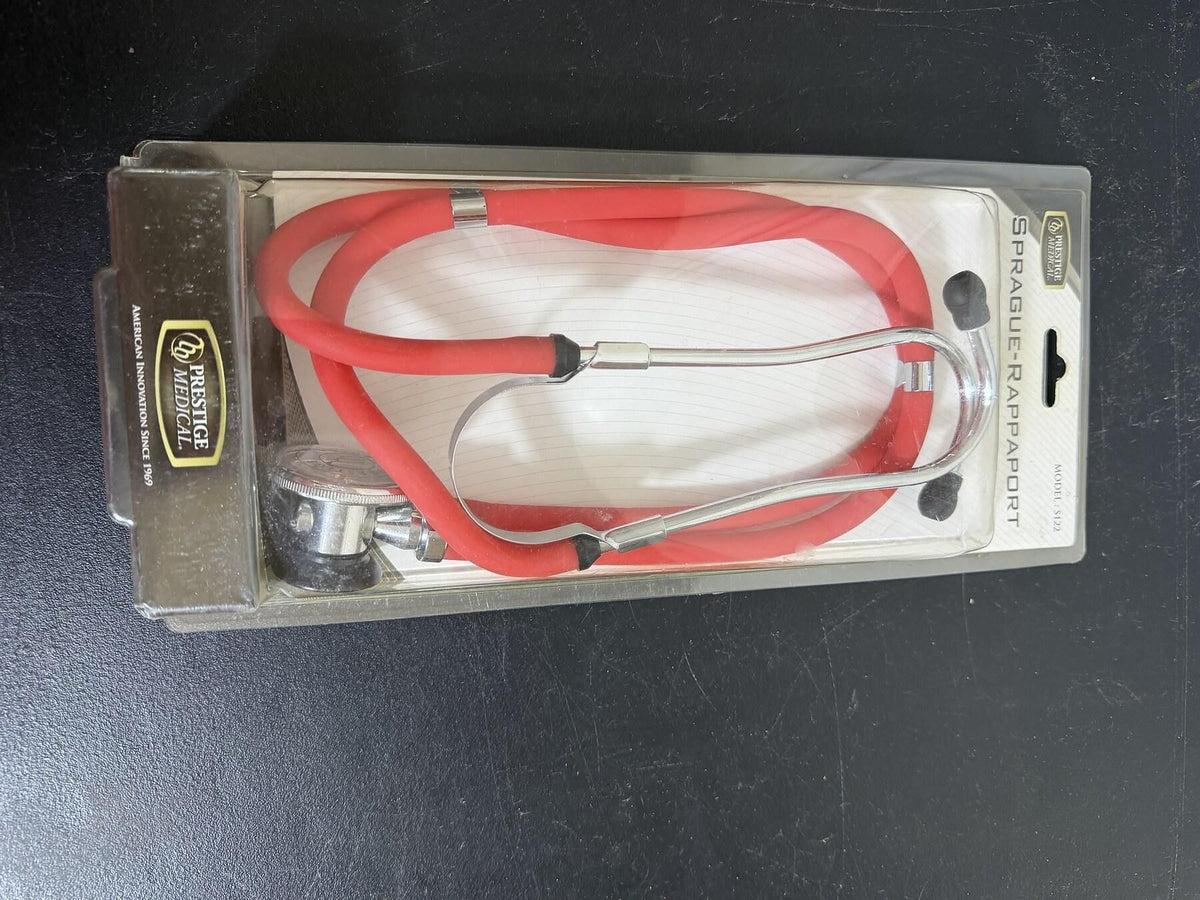 Prestige Medical Sprague-Rappaport S122 Stethoscope - Red - Wormhole Thrift