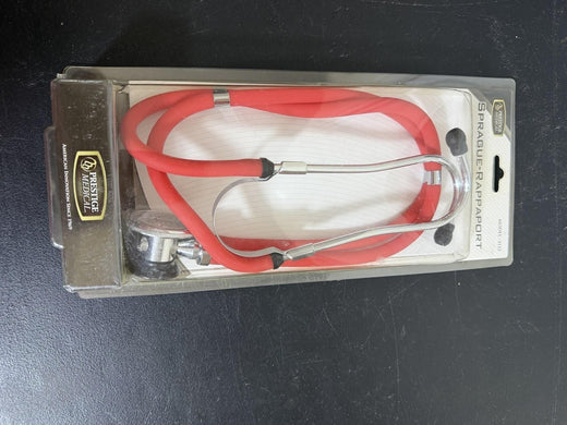Prestige Medical Sprague-Rappaport S122 Stethoscope - Red - Wormhole Thrift
