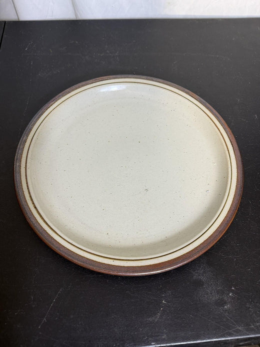 Vintage Otagiri Sierra Japan Hand Crafted Ceramic Dinner Plate 12in - Wormhole Thrift