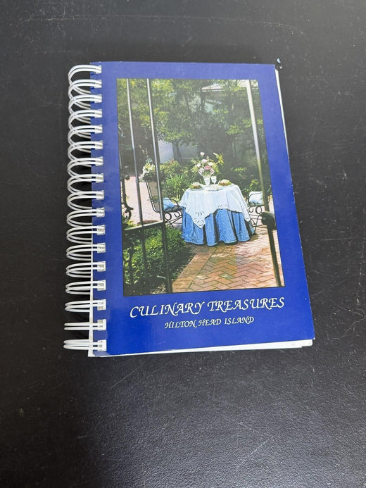 Culinary Treasures Hilton Head Island 1999 Spiral Cookbook - Wormhole Thrift