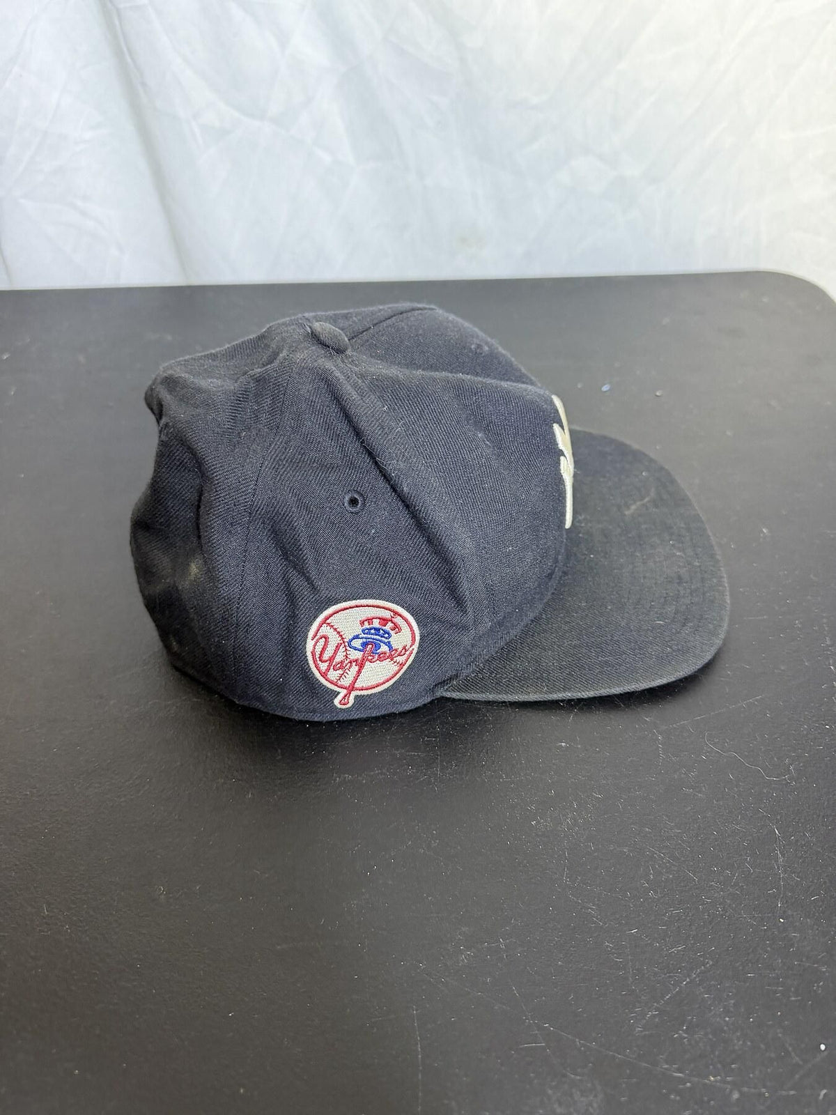 '47 Brand New York Yankees Black Baseball Cap OSFA - Wormhole Thrift
