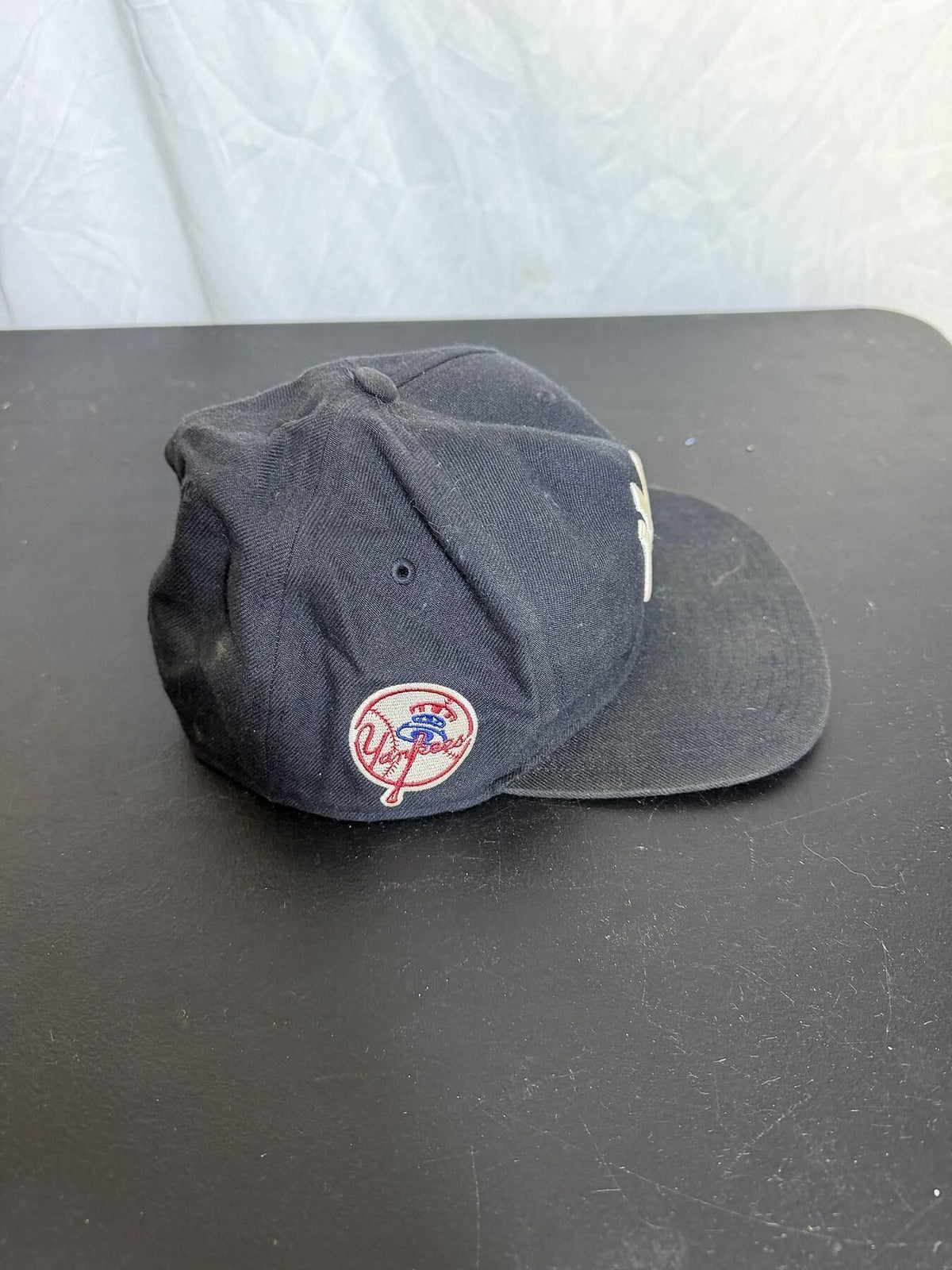 '47 Brand New York Yankees Black Baseball Cap OSFA - Wormhole Thrift
