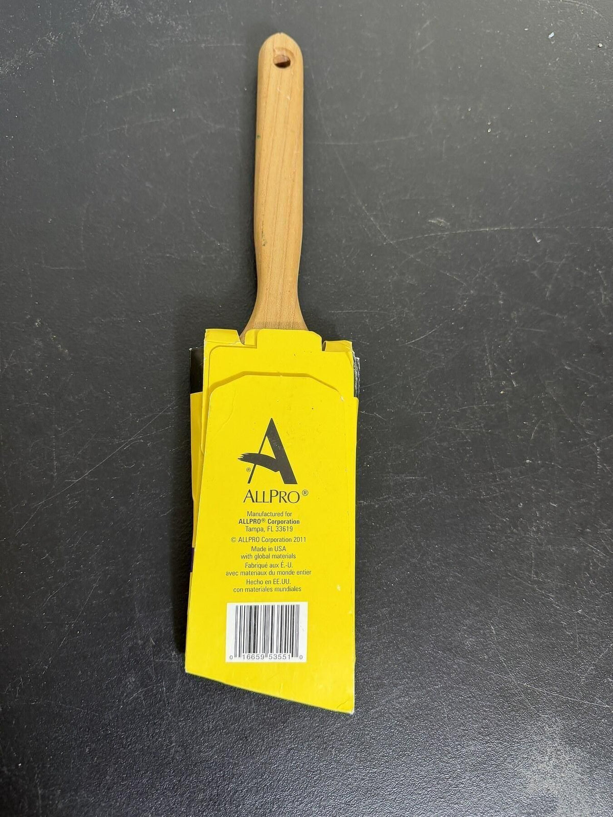 ALLPRO Professional Gold Series 2.5" Angle Sash Paint Brush - Wormhole Thrift