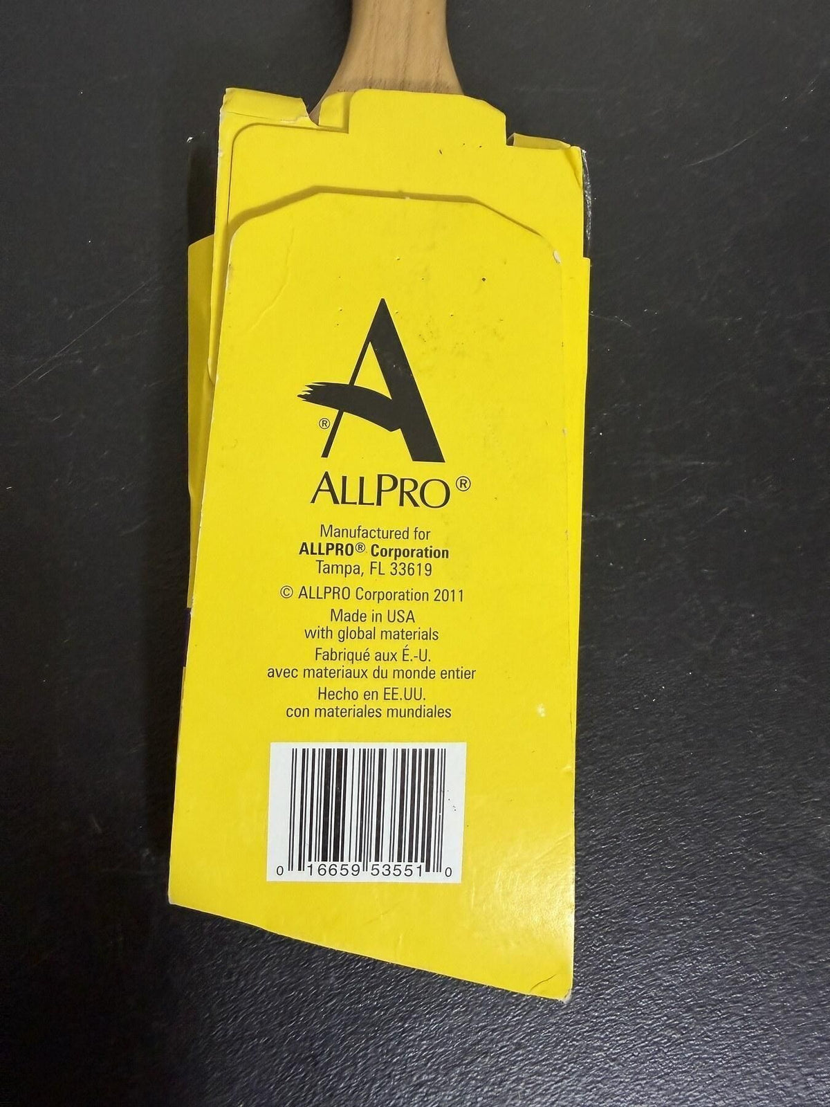 ALLPRO Professional Gold Series 2.5" Angle Sash Paint Brush - Wormhole Thrift