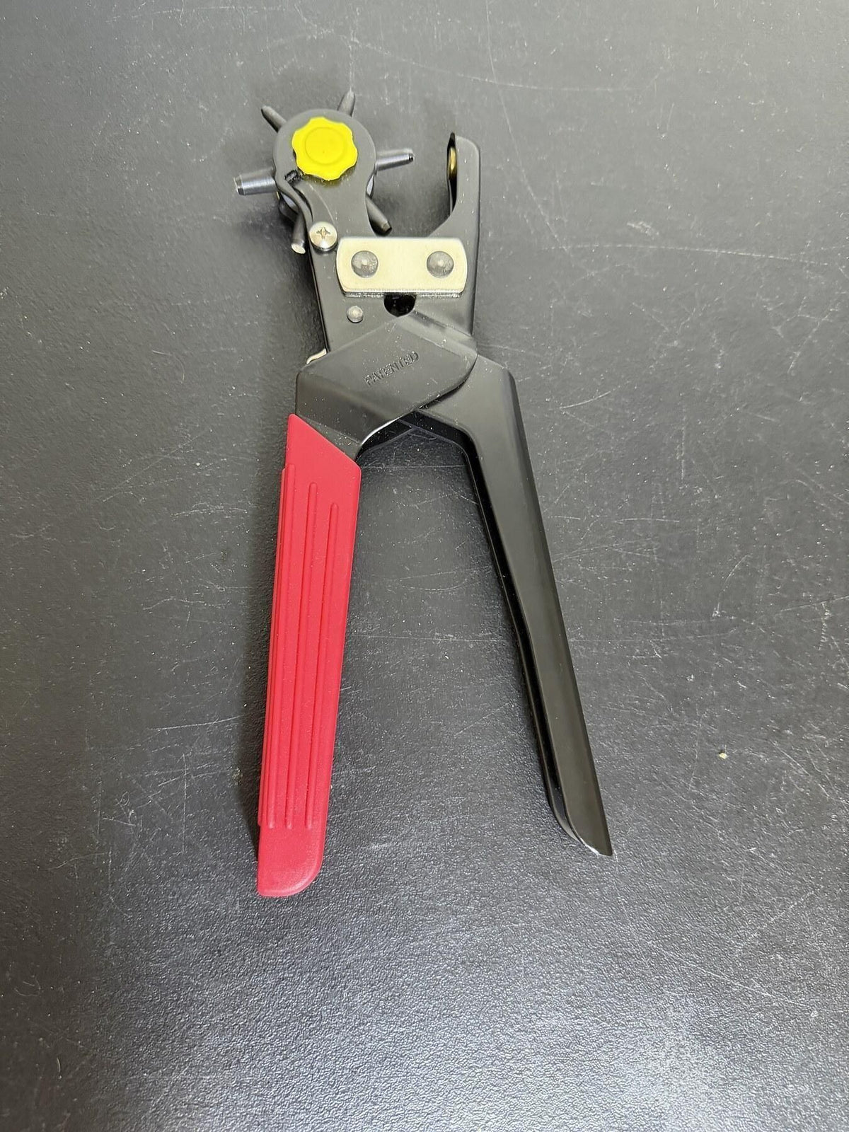 Rotary Leather Belt Hole Punch Pliers w/ Waste Box - 6 Sizes - Wormhole Thrift