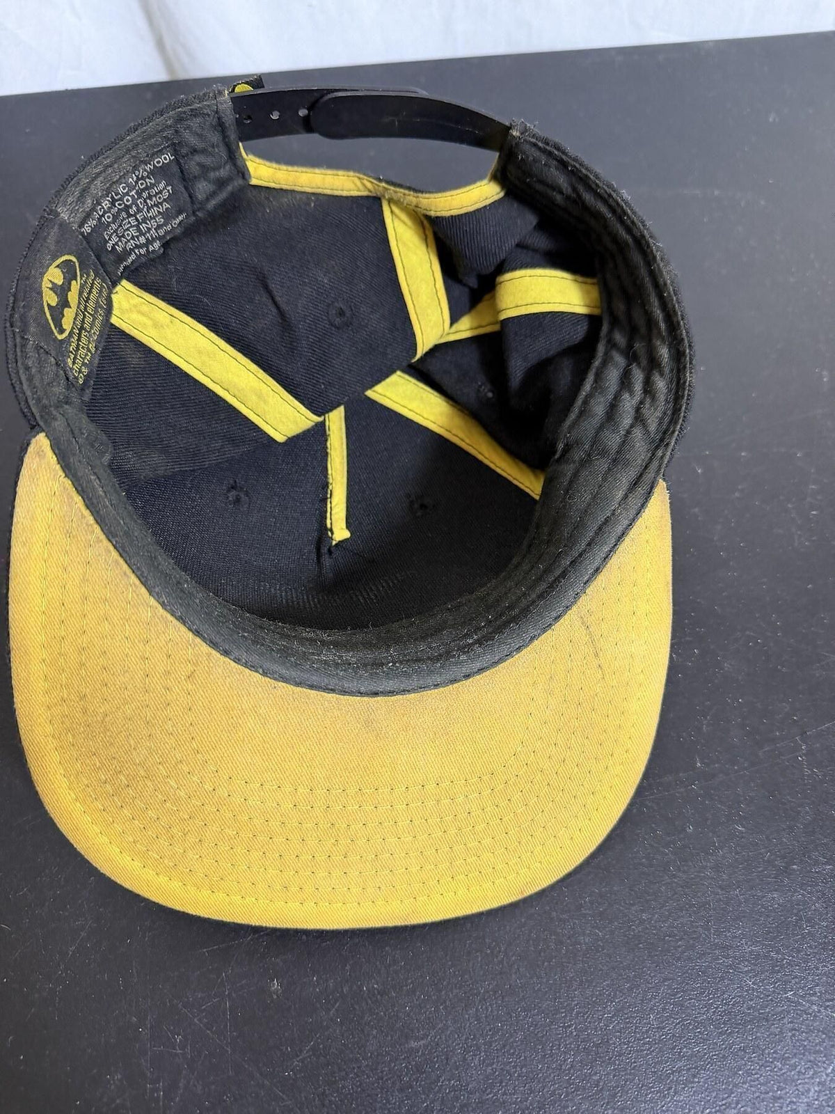 Batman Bioworld Original Snapback Cap OSFA DC Comics - Wormhole Thrift