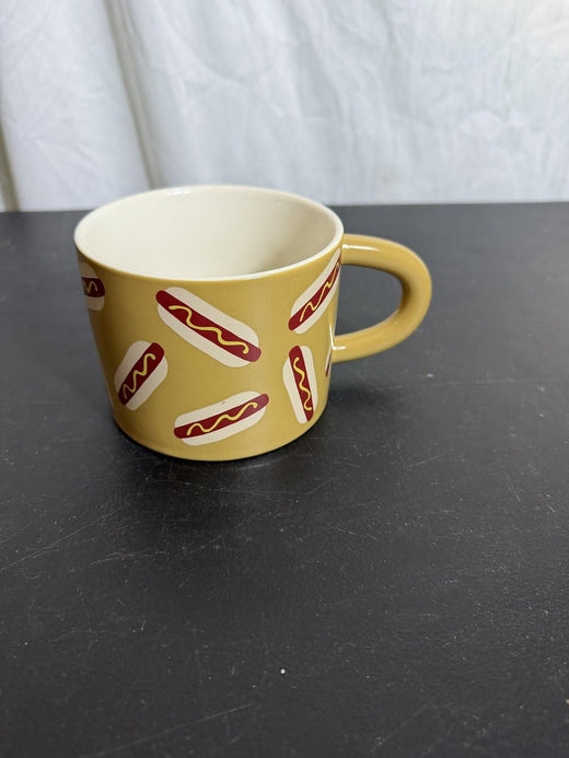 Room Essentials Stoneware Hot Dog Mug - 3D Hot Dog Inside - Wormhole Thrift