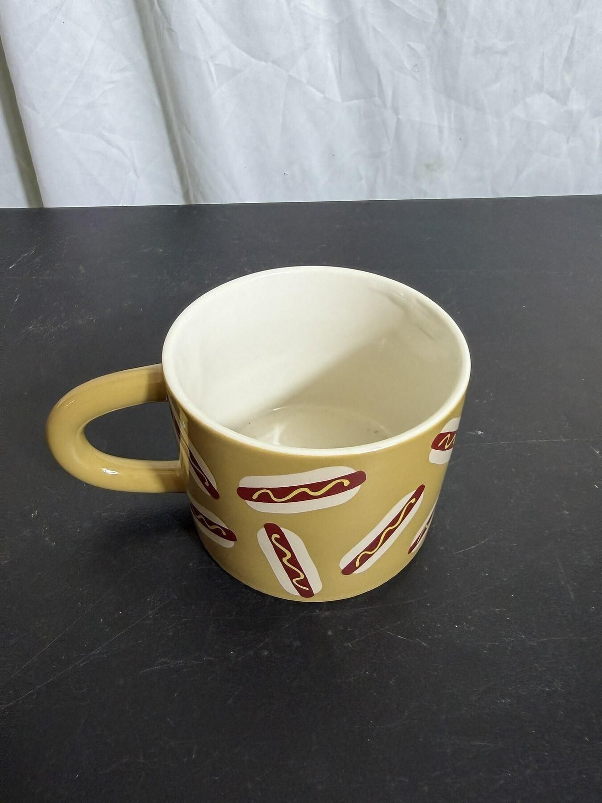 Room Essentials Stoneware Hot Dog Mug - 3D Hot Dog Inside - Wormhole Thrift
